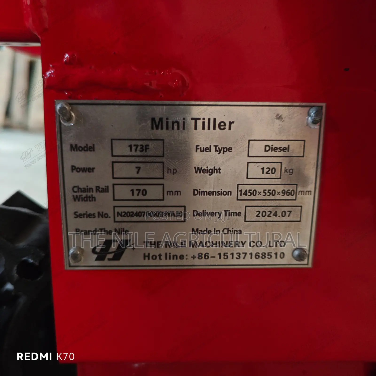 Rotovator Tiller Cultivator Gasoline Tiller