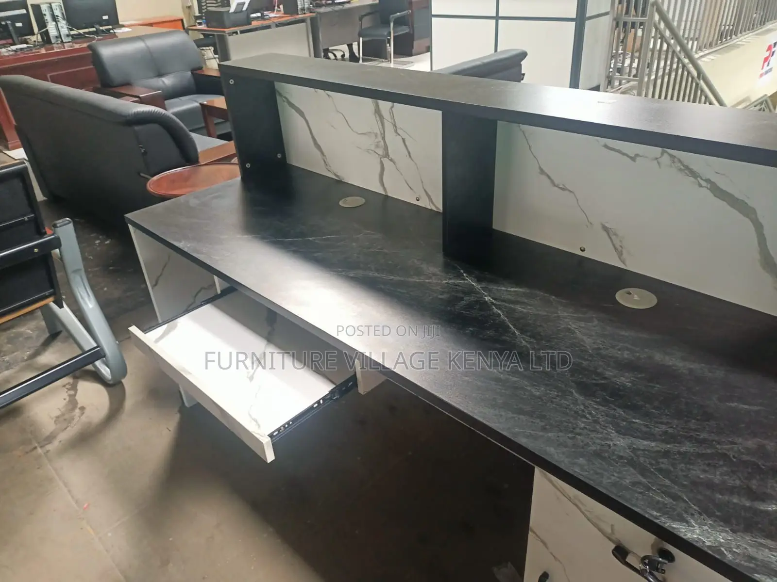 Reception Desk, Executive Modern Front Office Corporate Desk
