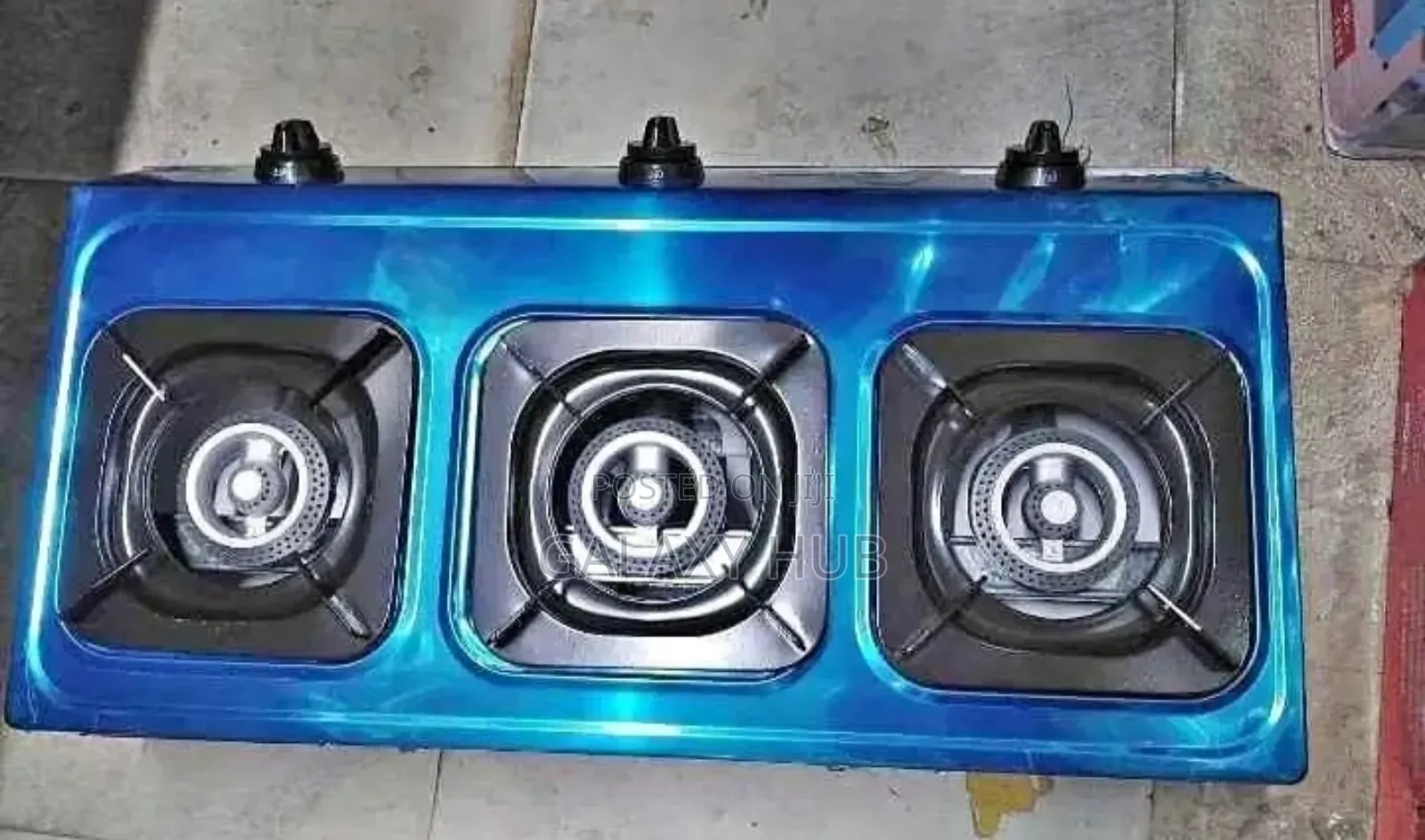 Amaze 3 Burner Stainless Table Top Auto Ignation Gas Cooker
