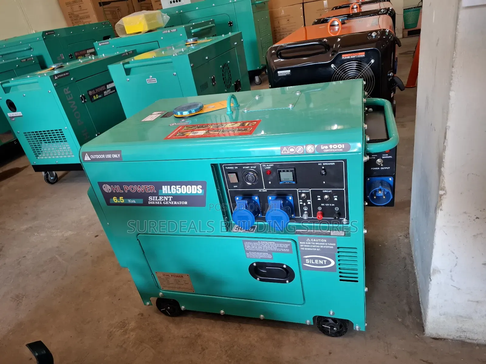 HL Power 6.5KVA Diesel Silent Generator