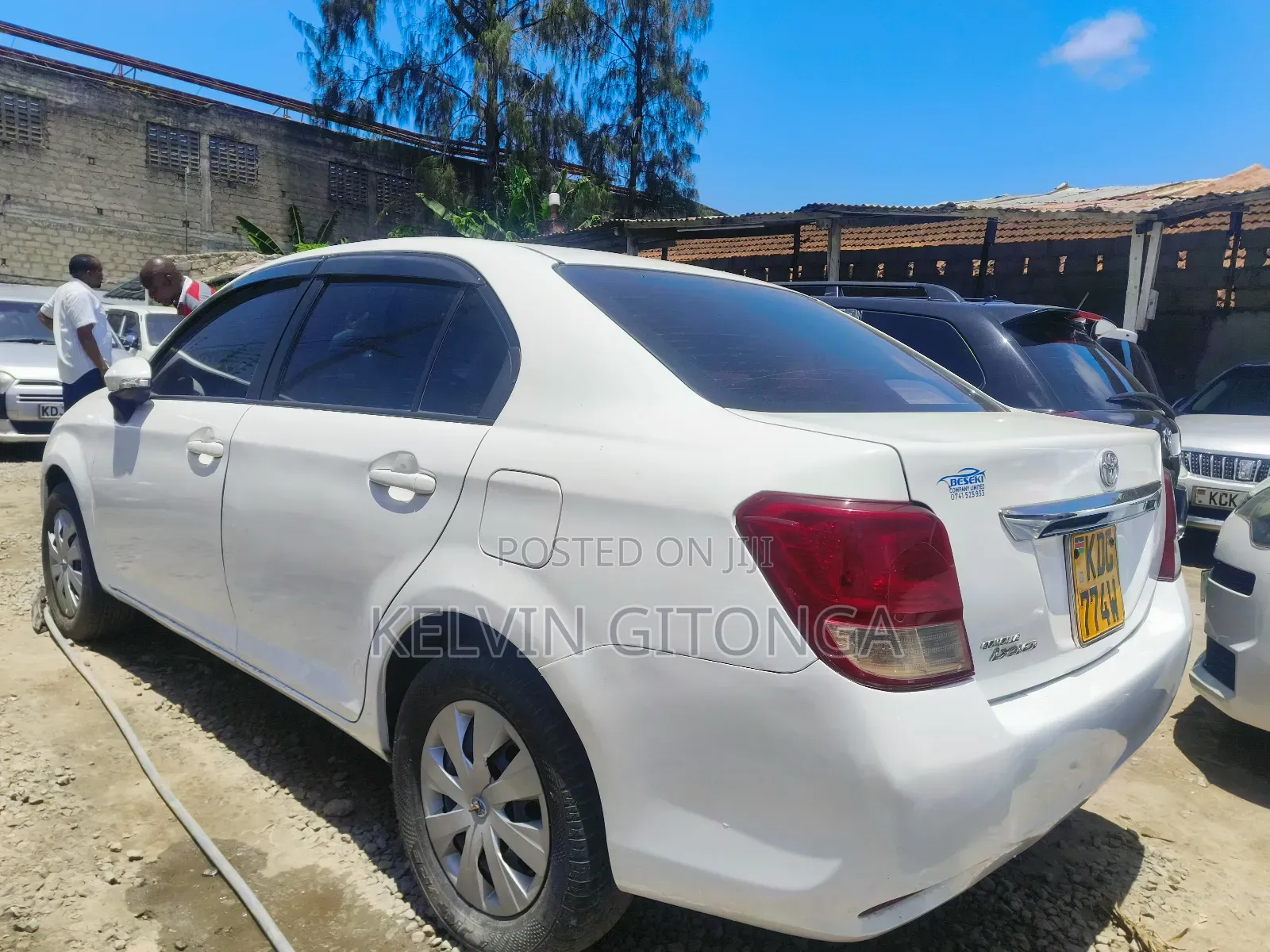 Toyota Axio 2015 White