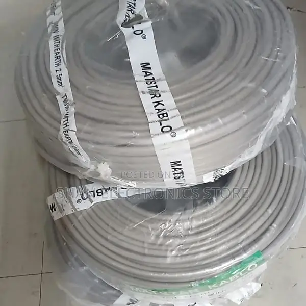 Twin Cable + Earth Flat Power Electrical Quality 2.5mm Cable