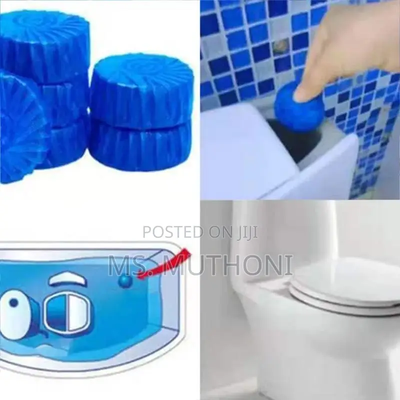 10 Blue Bubble Toilet Cleaner