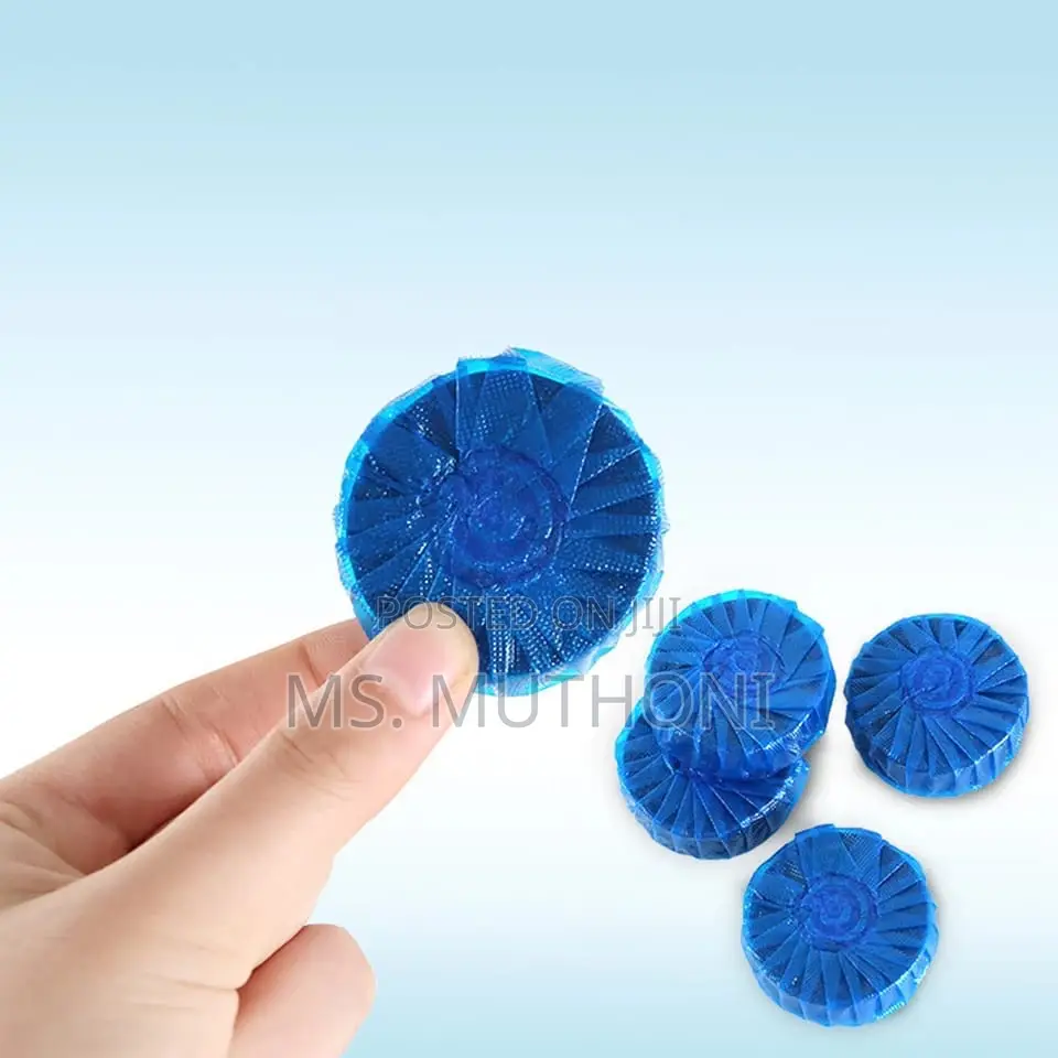 10 Blue Bubble Toilet Cleaner