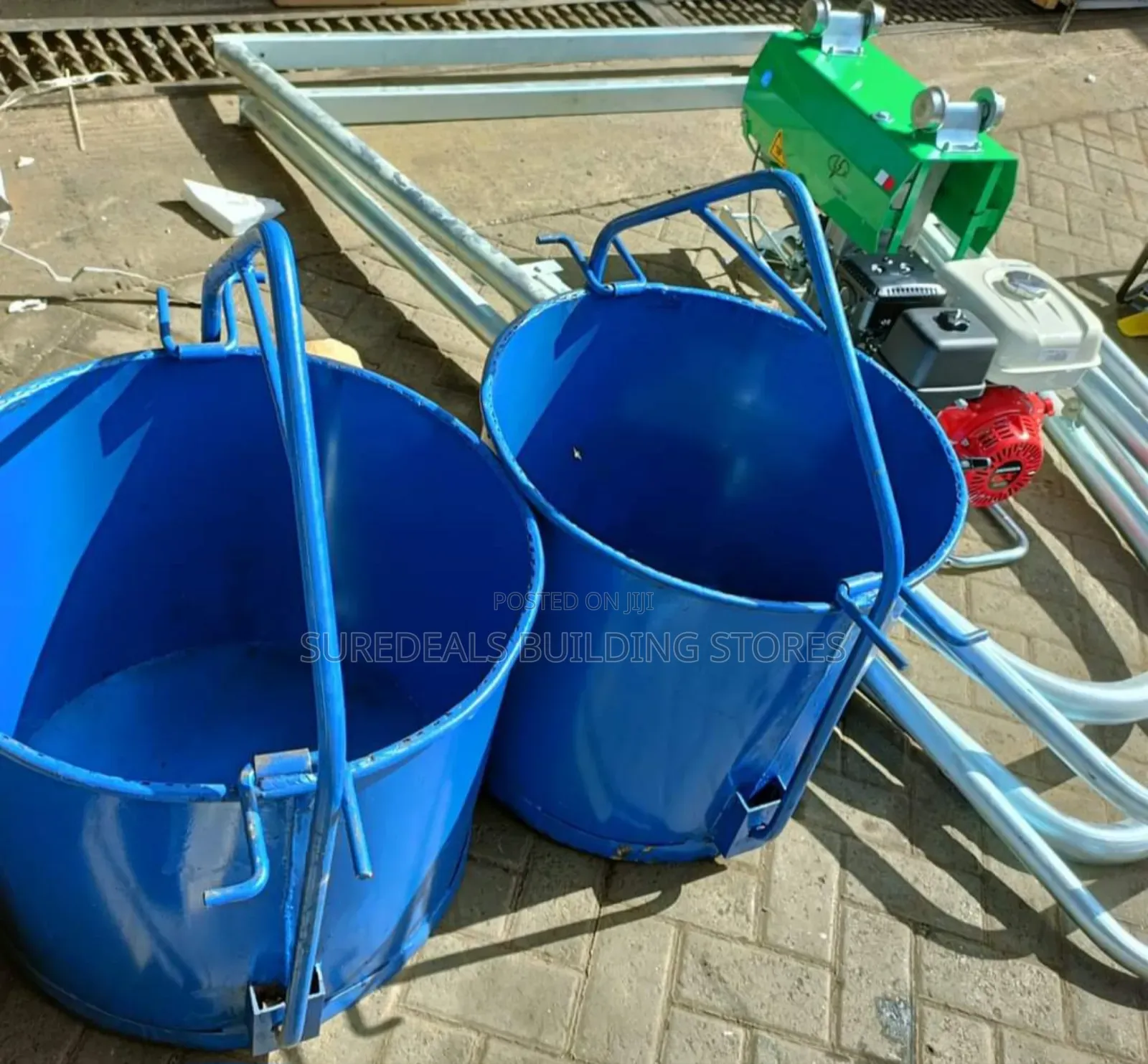 1 Tonne Concrete Hoist With Honda Gx270 Engine-(Lori Italy)