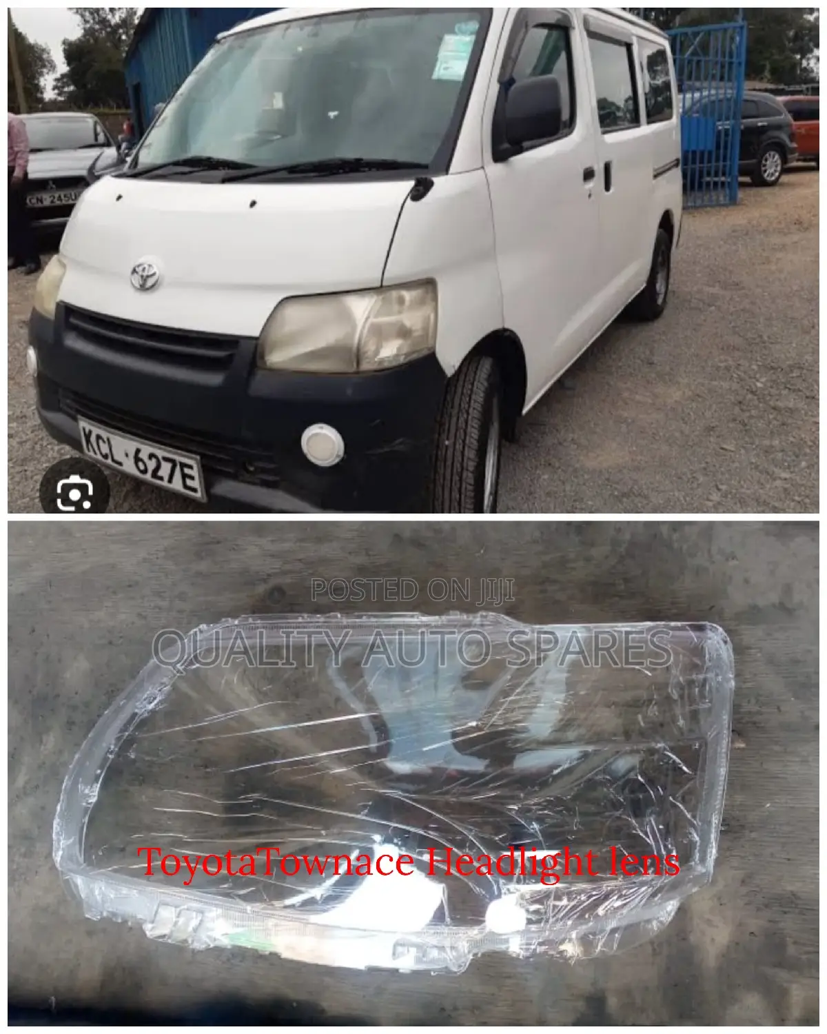 Toyota Townace Headlight Lens