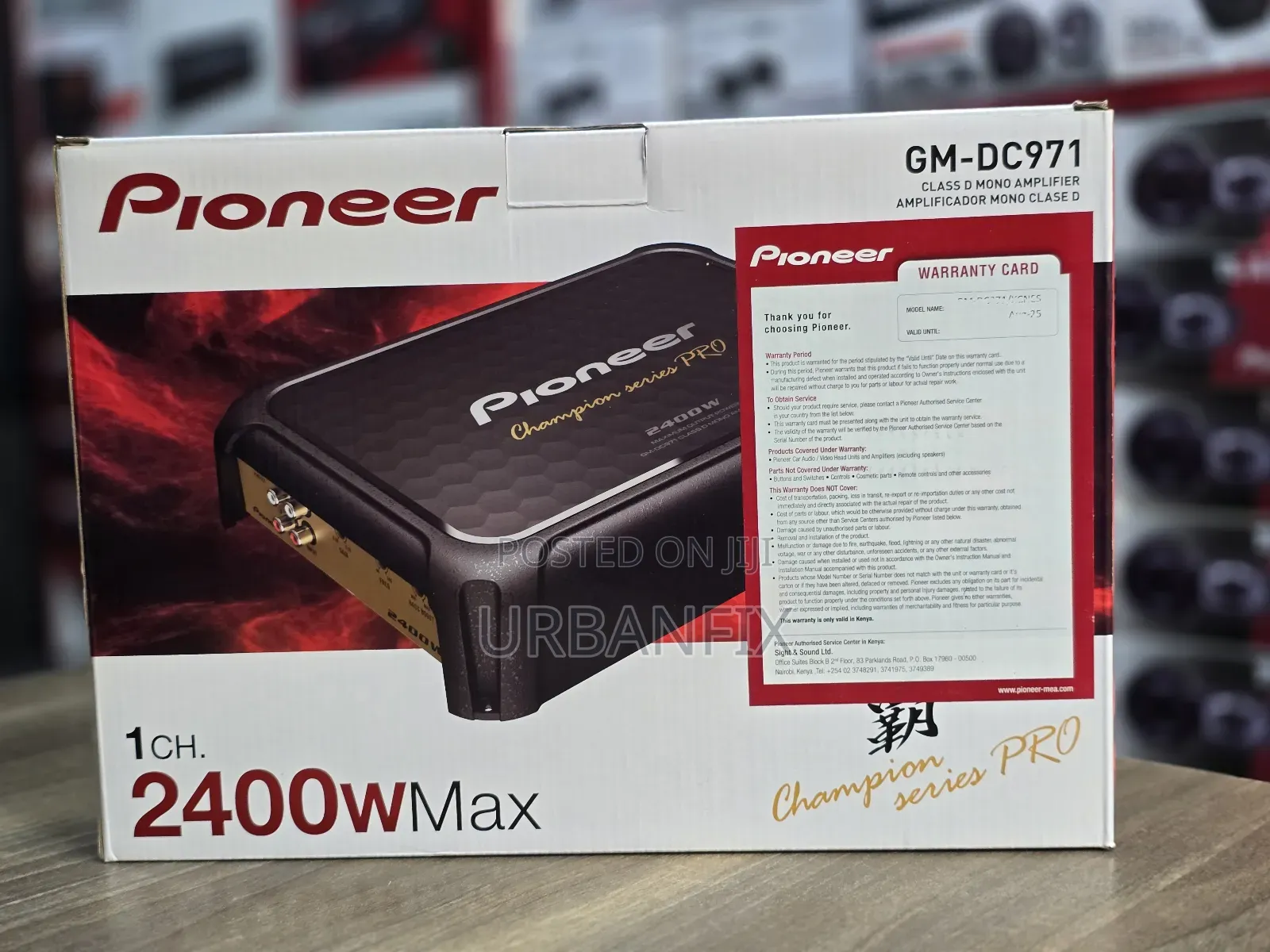 Pioneer 2400watts Monoblock Gm-Dc971