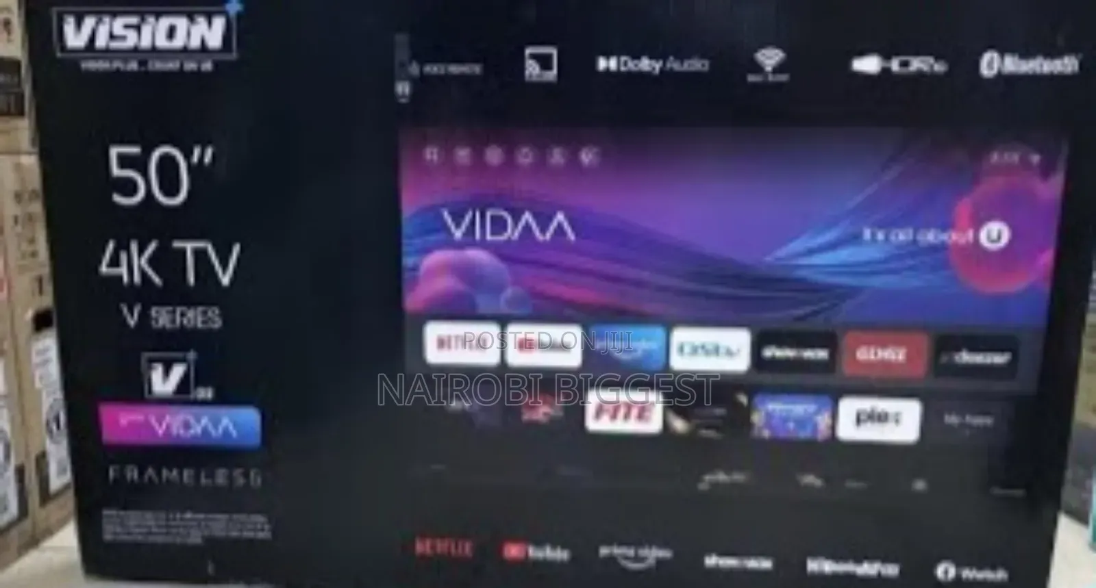 Vision 50" Vidaa Frameless Best Television
