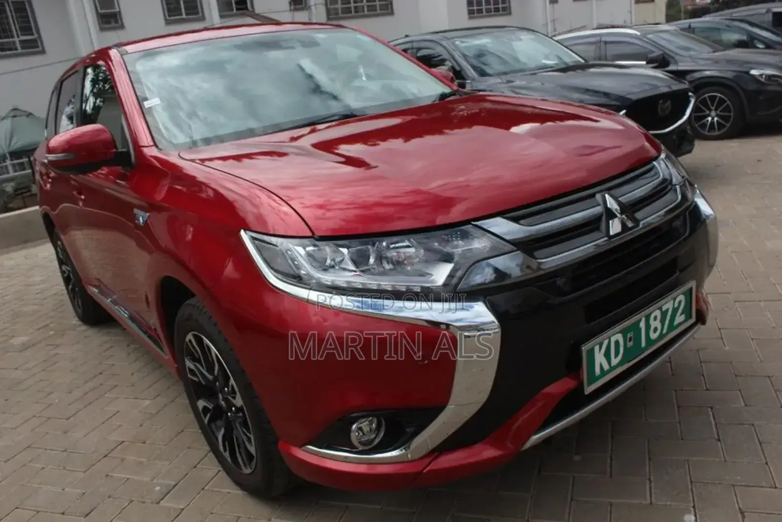 Mitsubishi Outlander 2.0 PHEV AWD 2017 Red