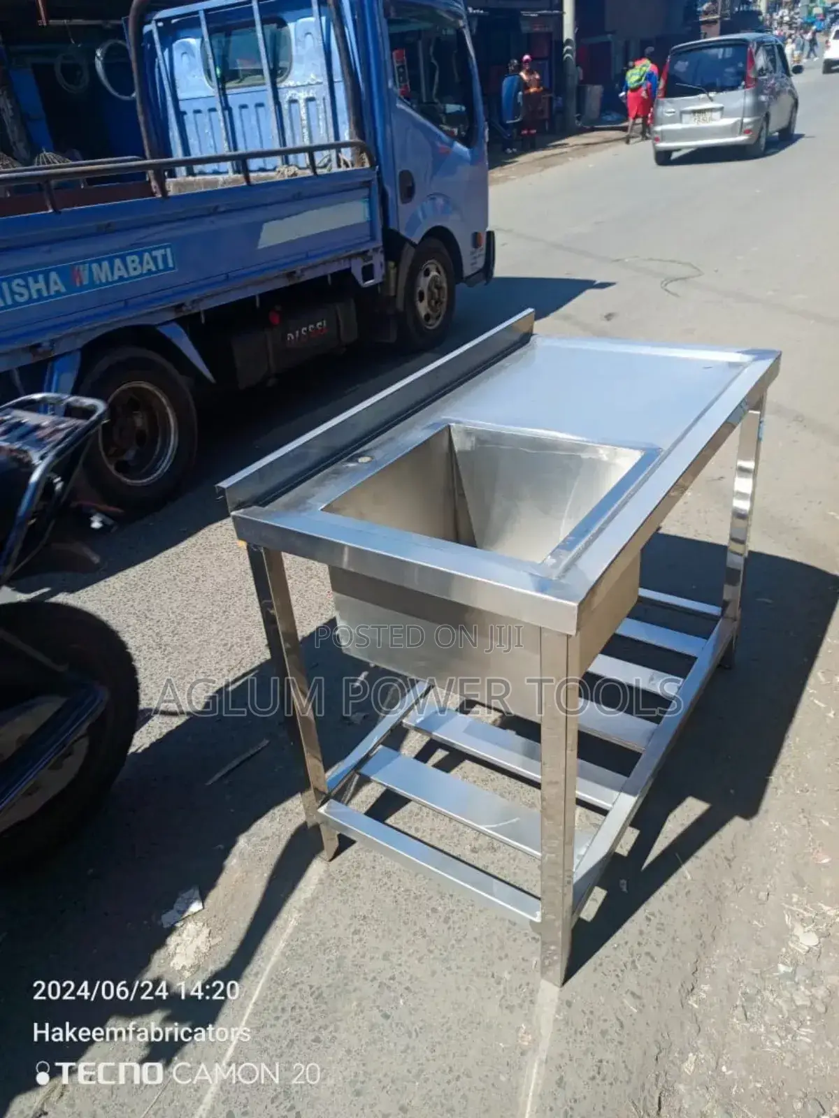 Stainless Steel Sink 4ft