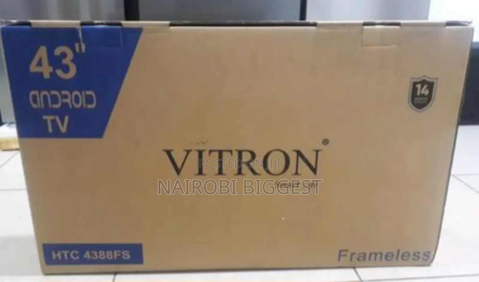 Vitron 43" Full Hd Android Frameless Television