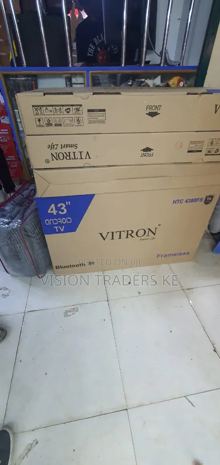 43 Inches Smart Android Frameless Vitron 43" Smart Bluetooth