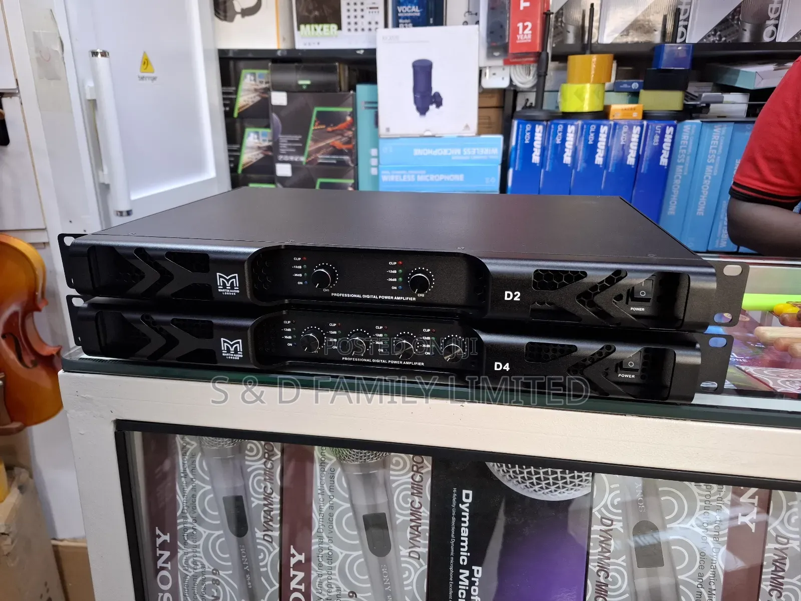Martin Audio D4 Four Channels Digital Power Amplifier