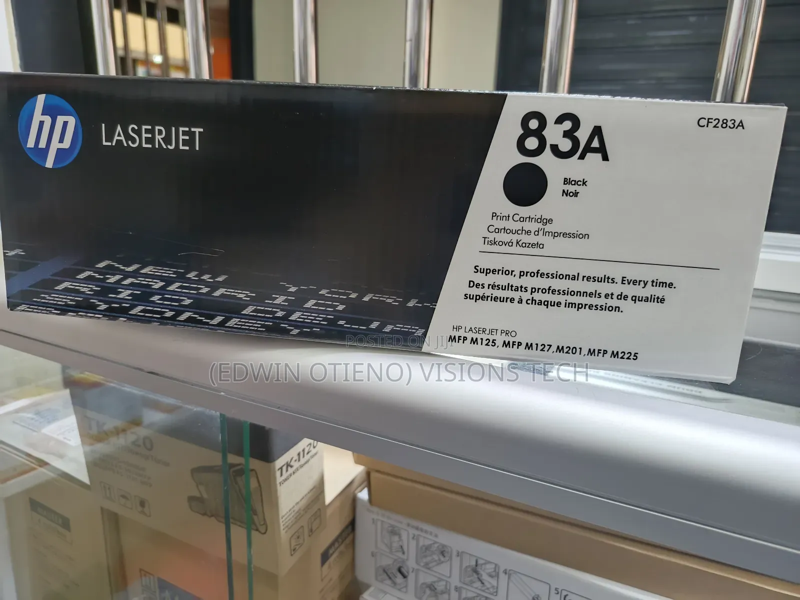HP M201 Black Toner - 83A