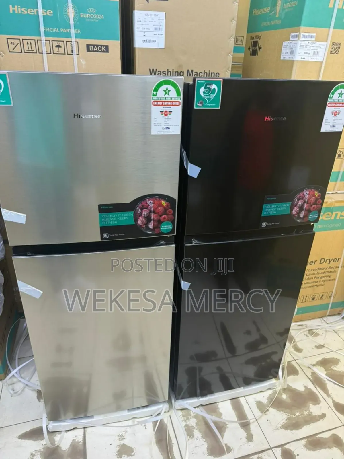 Hisense 203 Liters Ref203dr Frost Free Fridge,Black