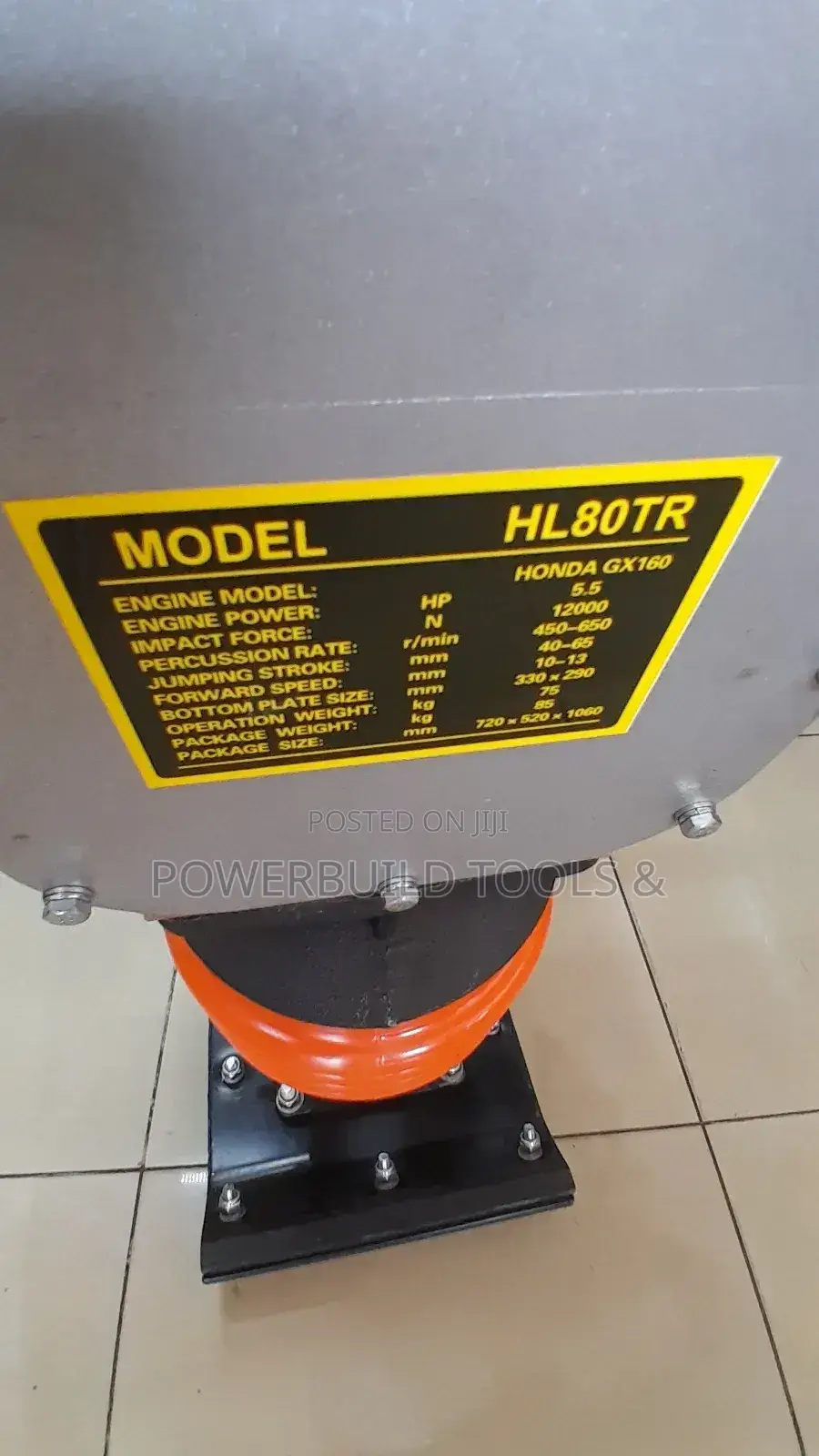 Honda Tamping Rammer/Kangaroo HL POWER