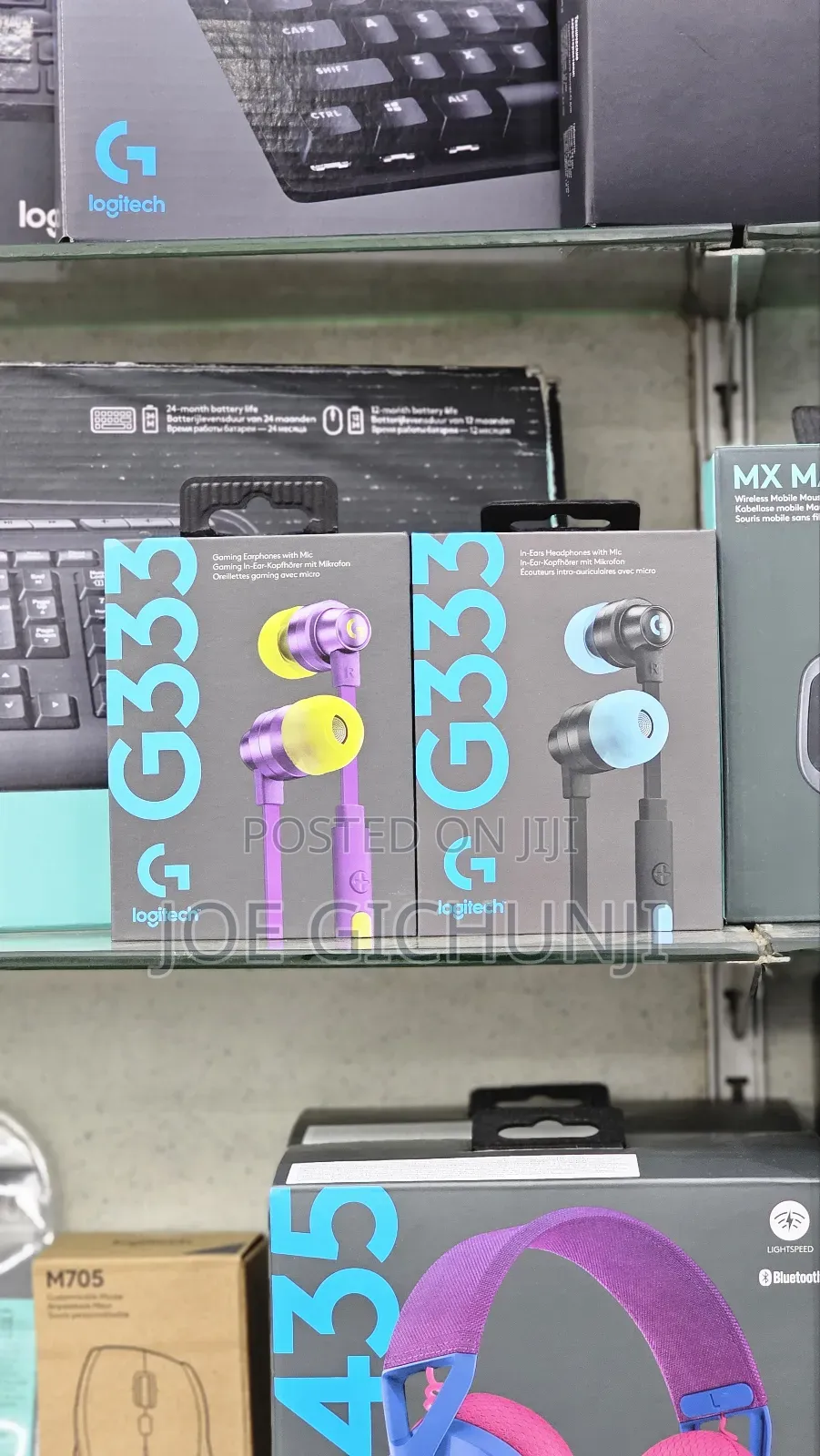 Logitech G333 Gaming Earphones - High Fidelity Audio, in-Ear