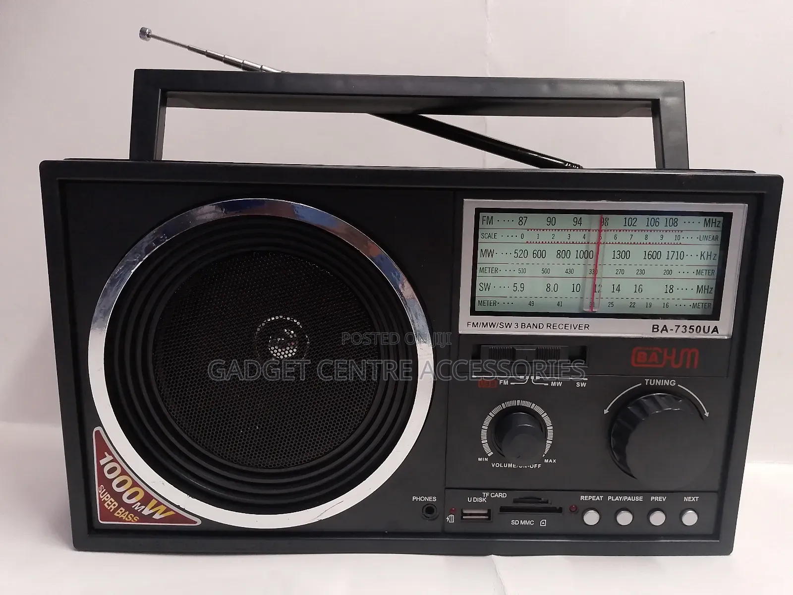 BA-7350UA Rechargeable Radio