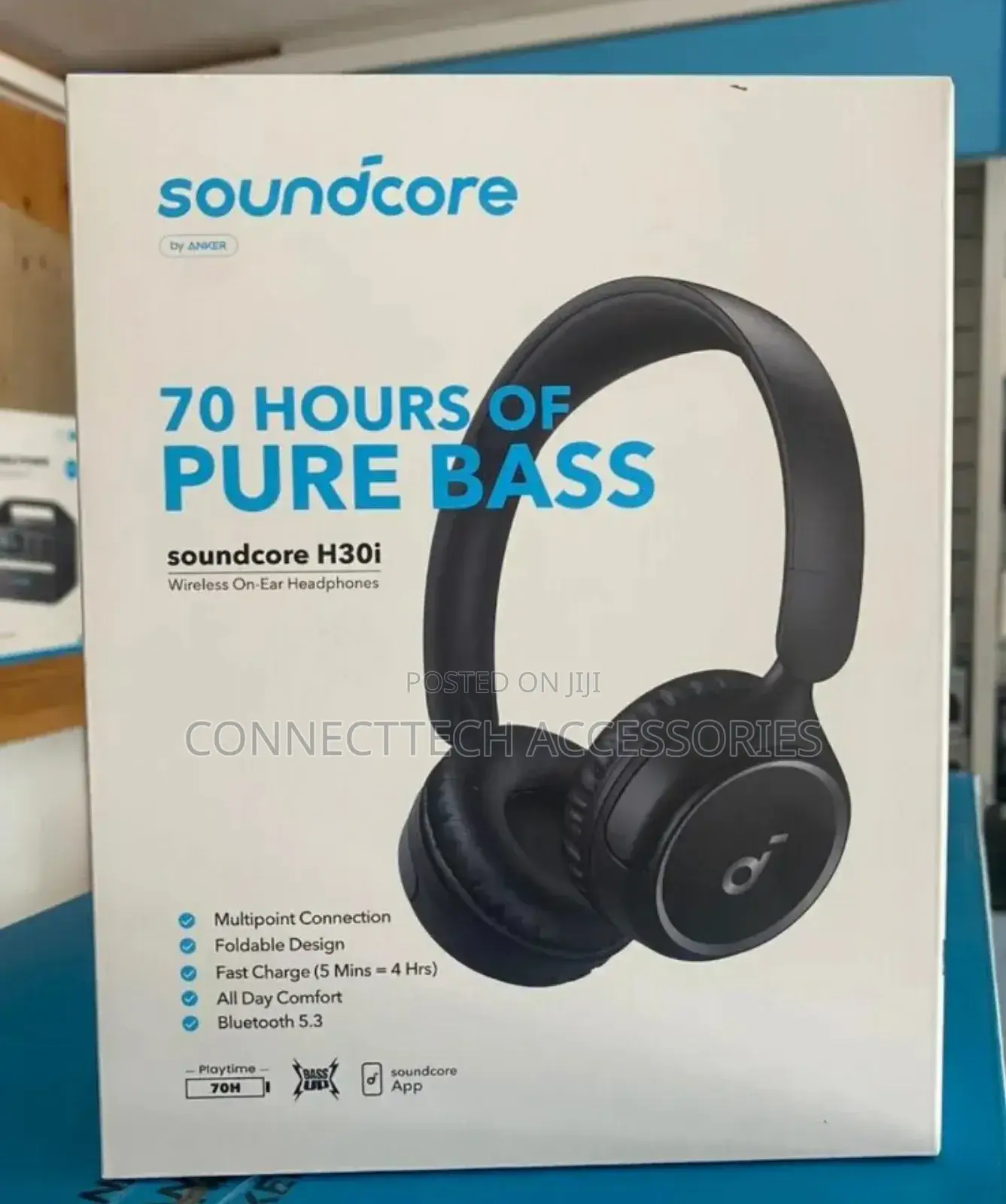 Anker Soundcore H30i Wireless on Ear Headphones