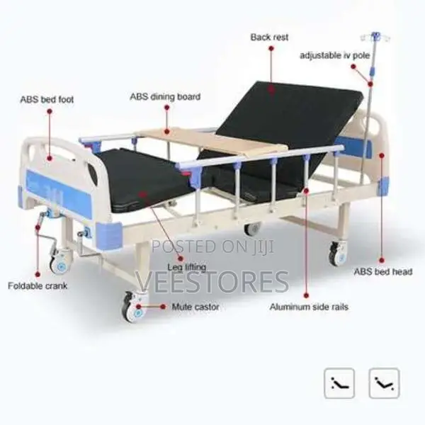 Double Crank Hospital Beds