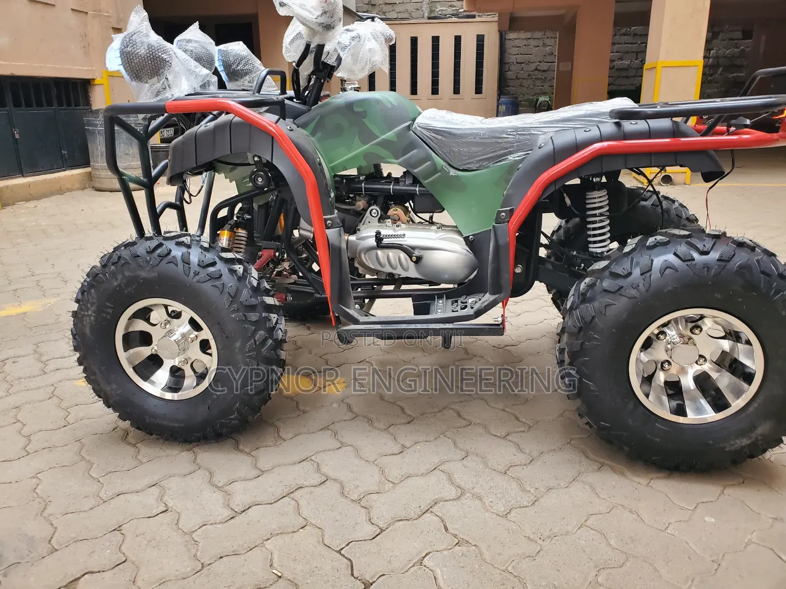 Rugged Terrain Quadbike 200cc
