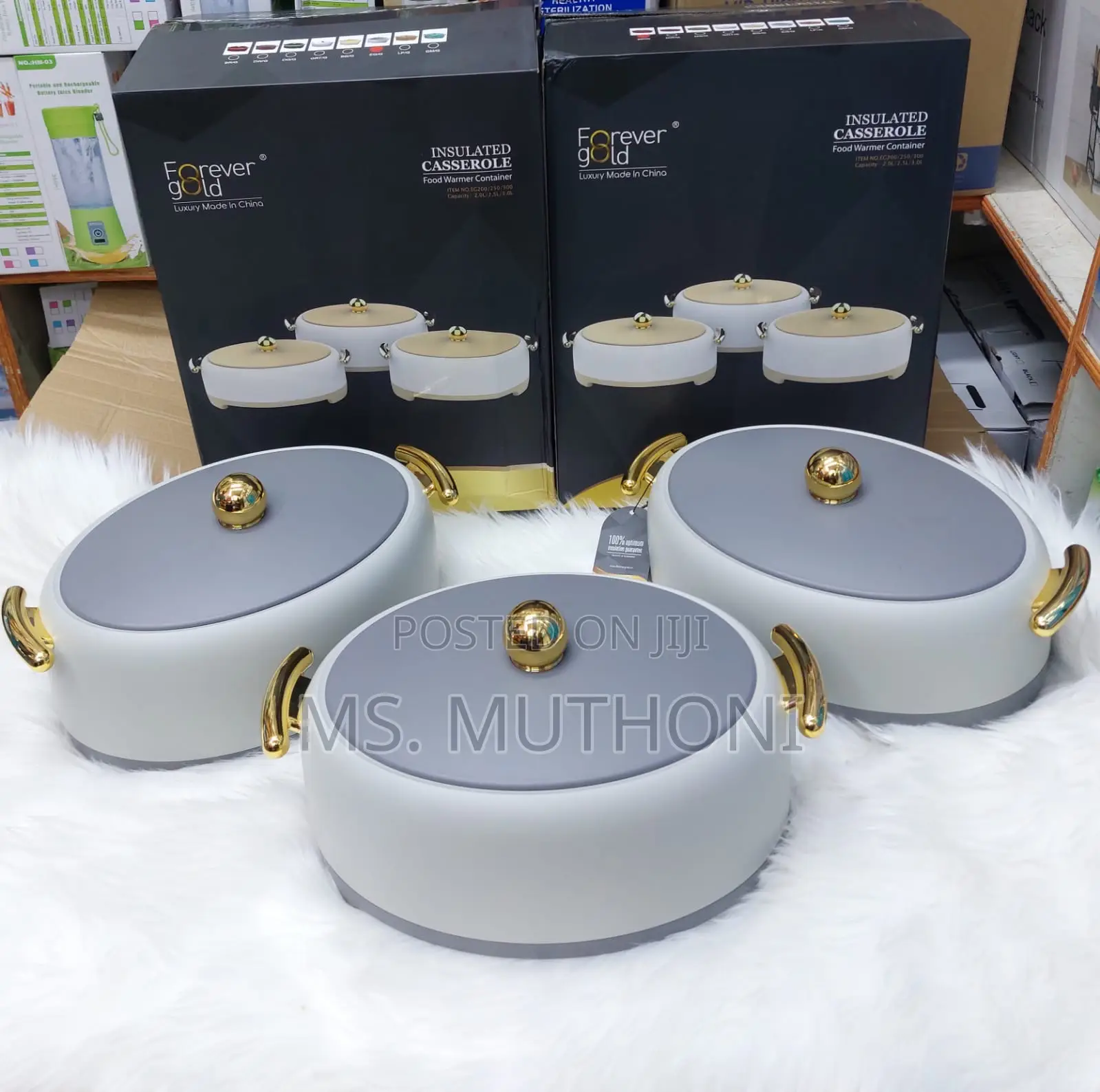 3pcs Insulated Casserole Hot Pots