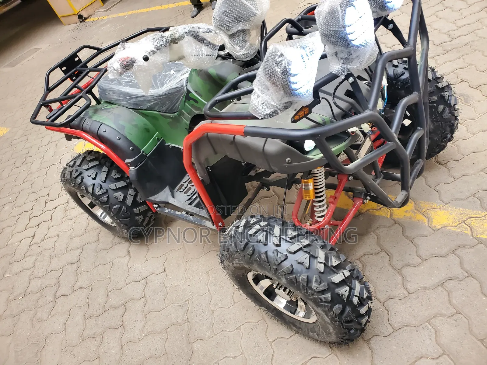 All Terrain Powerful 200c Quadbike