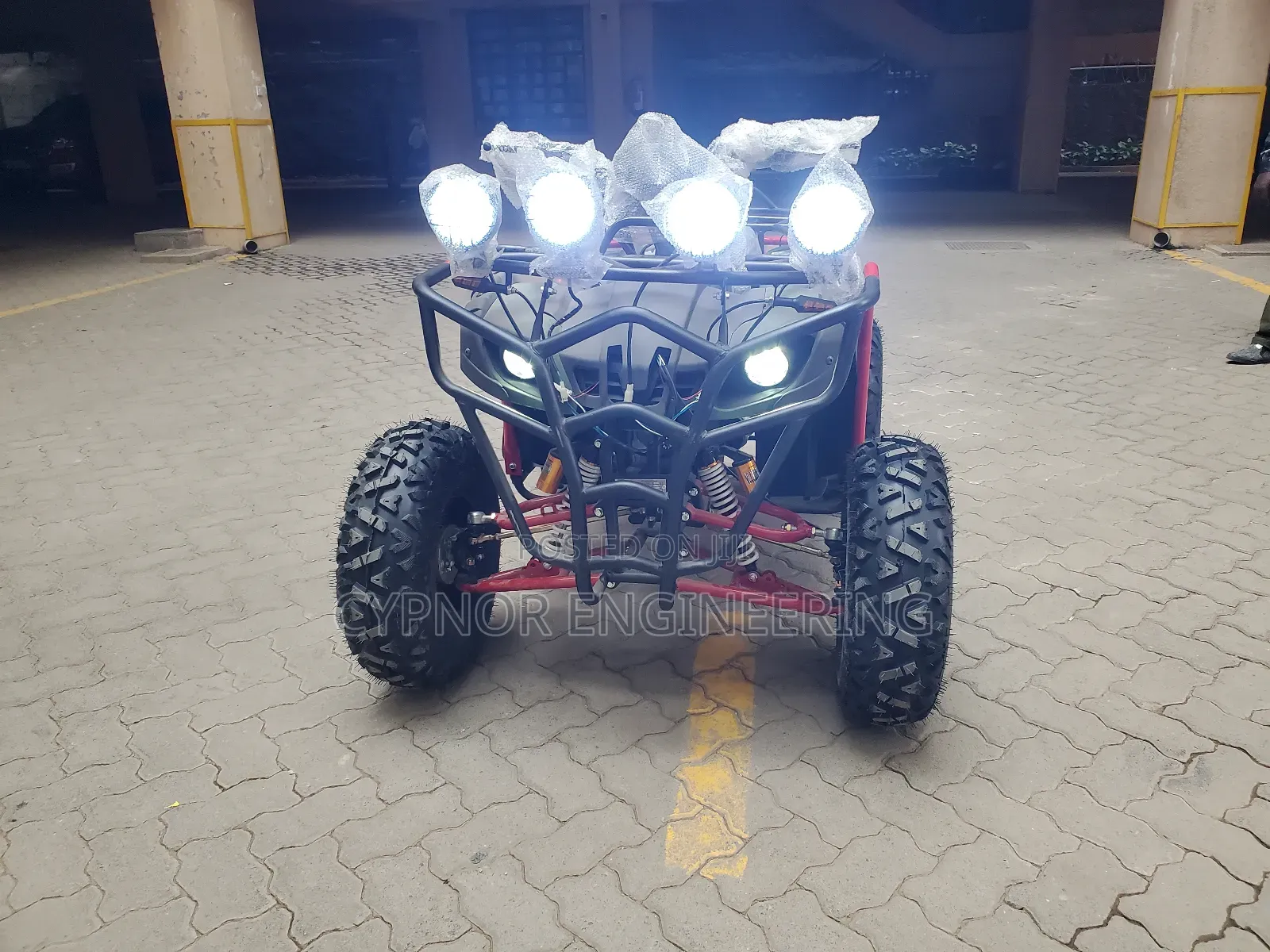 Powerful 4-Stroke All Terrain 200cc Quadbike