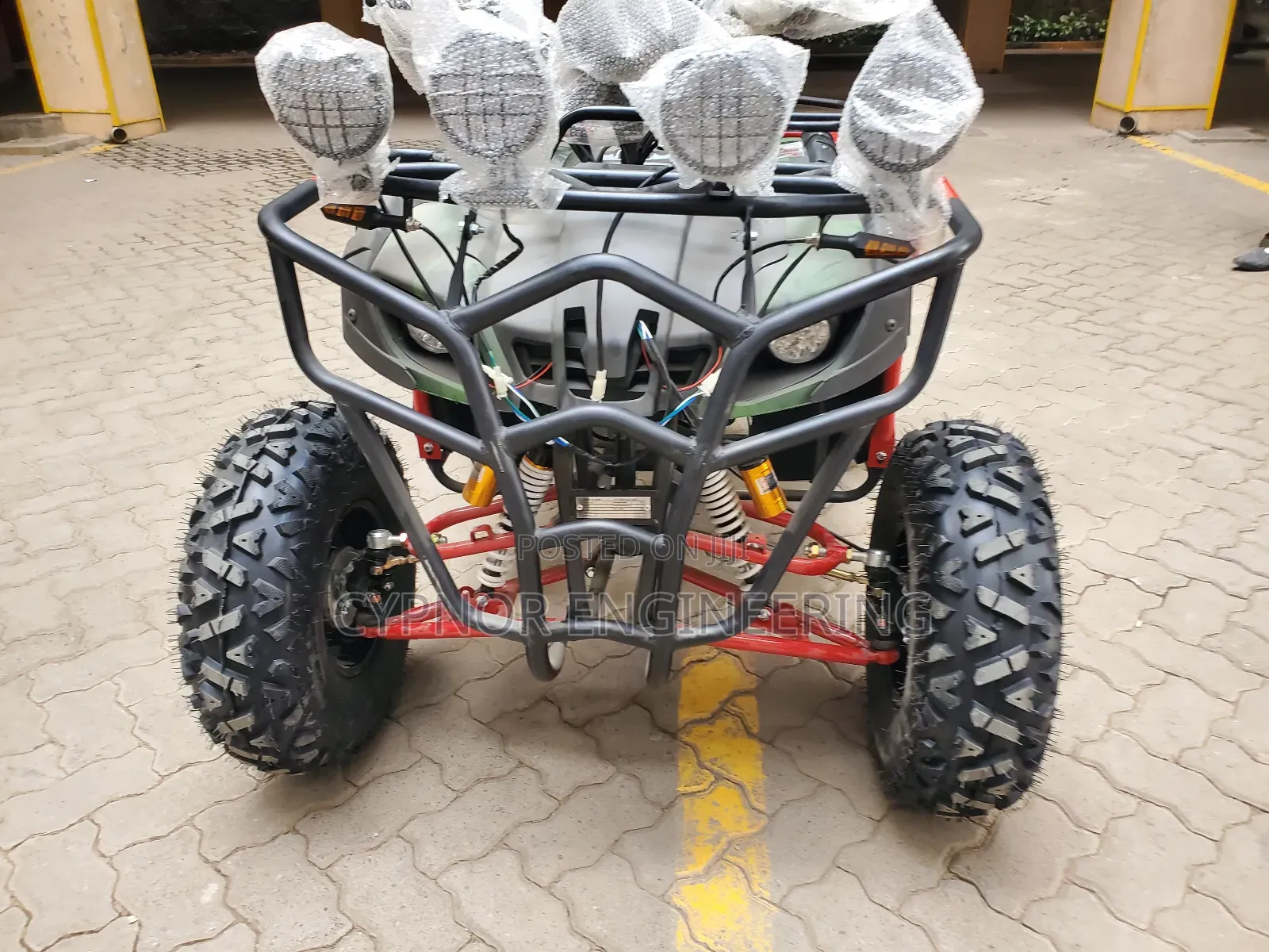 Powerful 4-Stroke All Terrain 200cc Quadbike