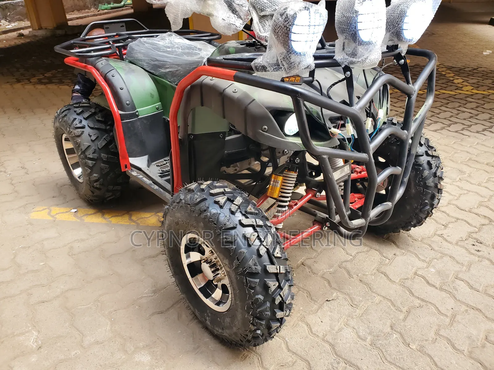 4 Stroke Engine Powerful Quadbike
