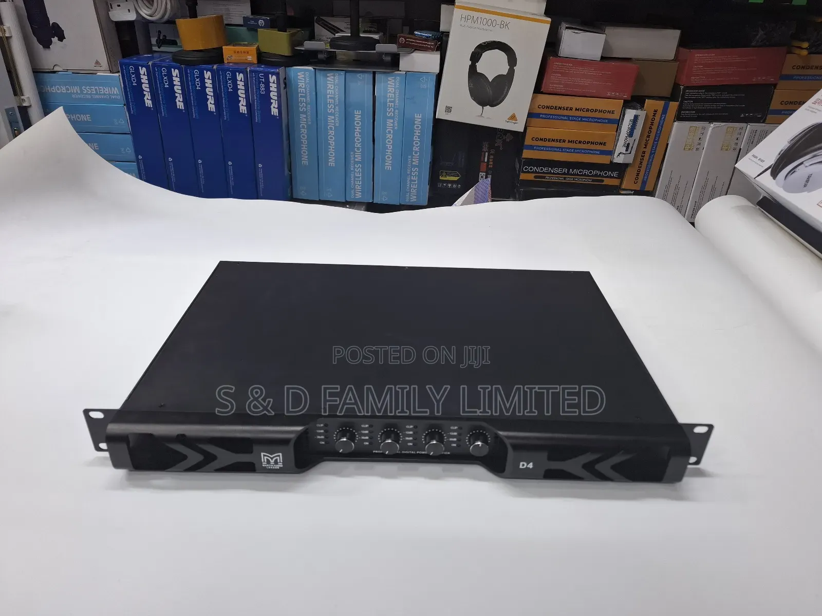Martin Audio D4 Four Channels Digital Power Amplifier