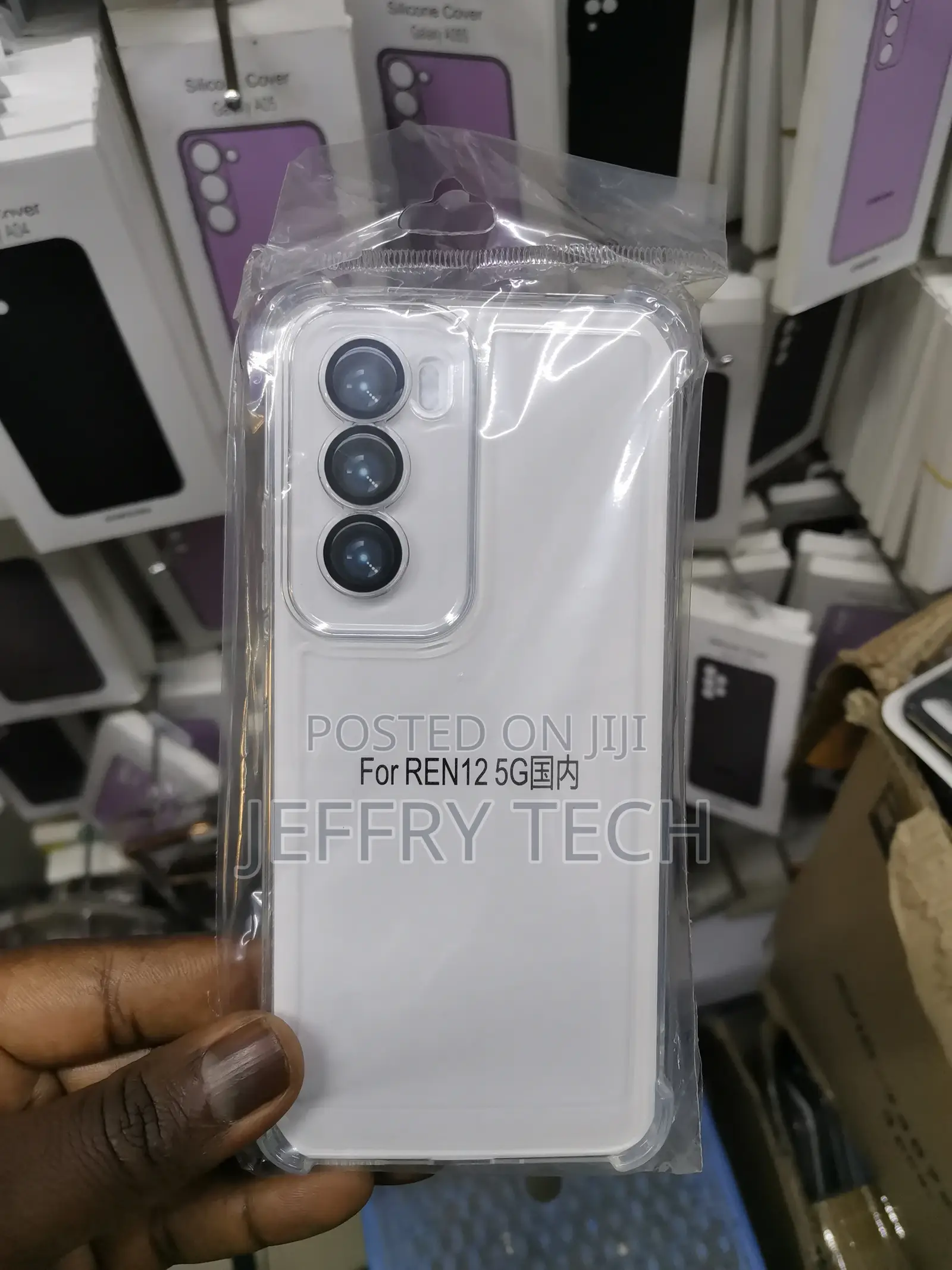 Anti Impact Clear Gel Skin Case Cover for Oppo Reno12 Reno 1