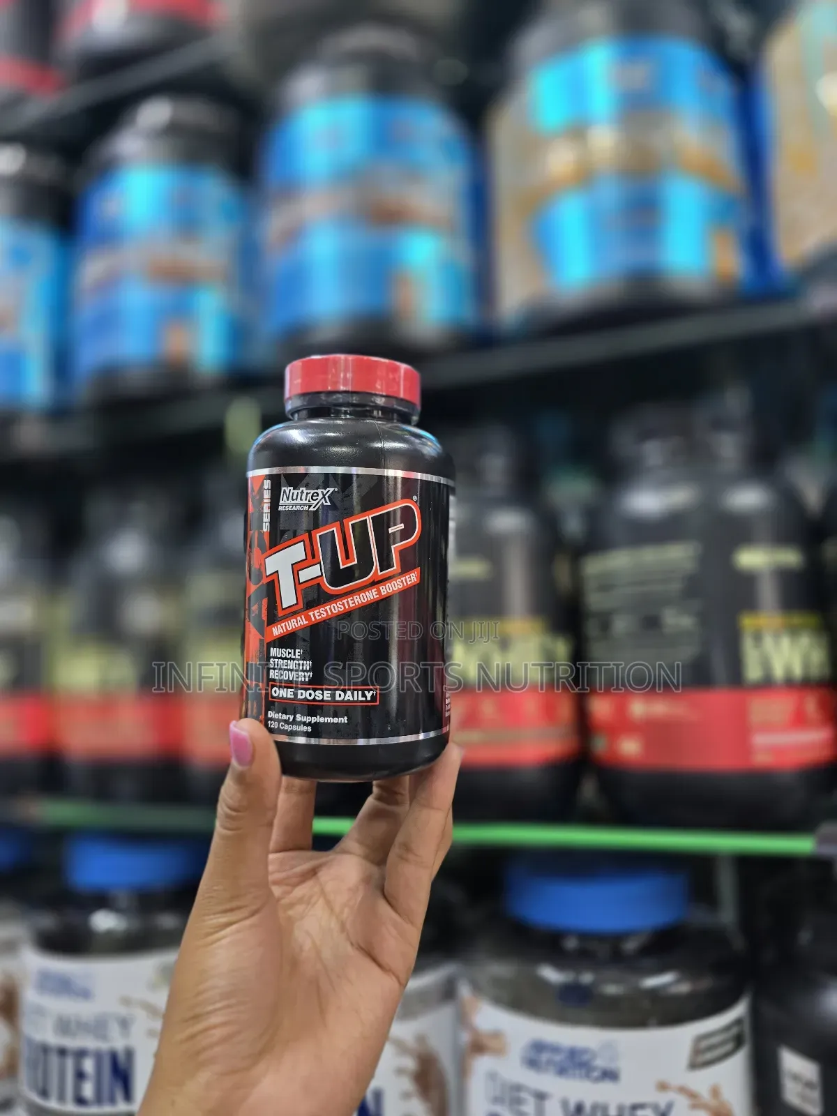 Nutrex T-Up 120 Caps