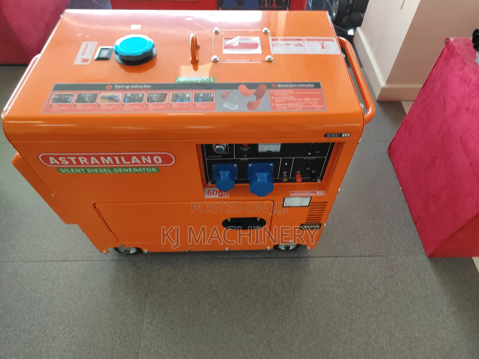 Astramilano Italy 7.5kva Diesel Silent
