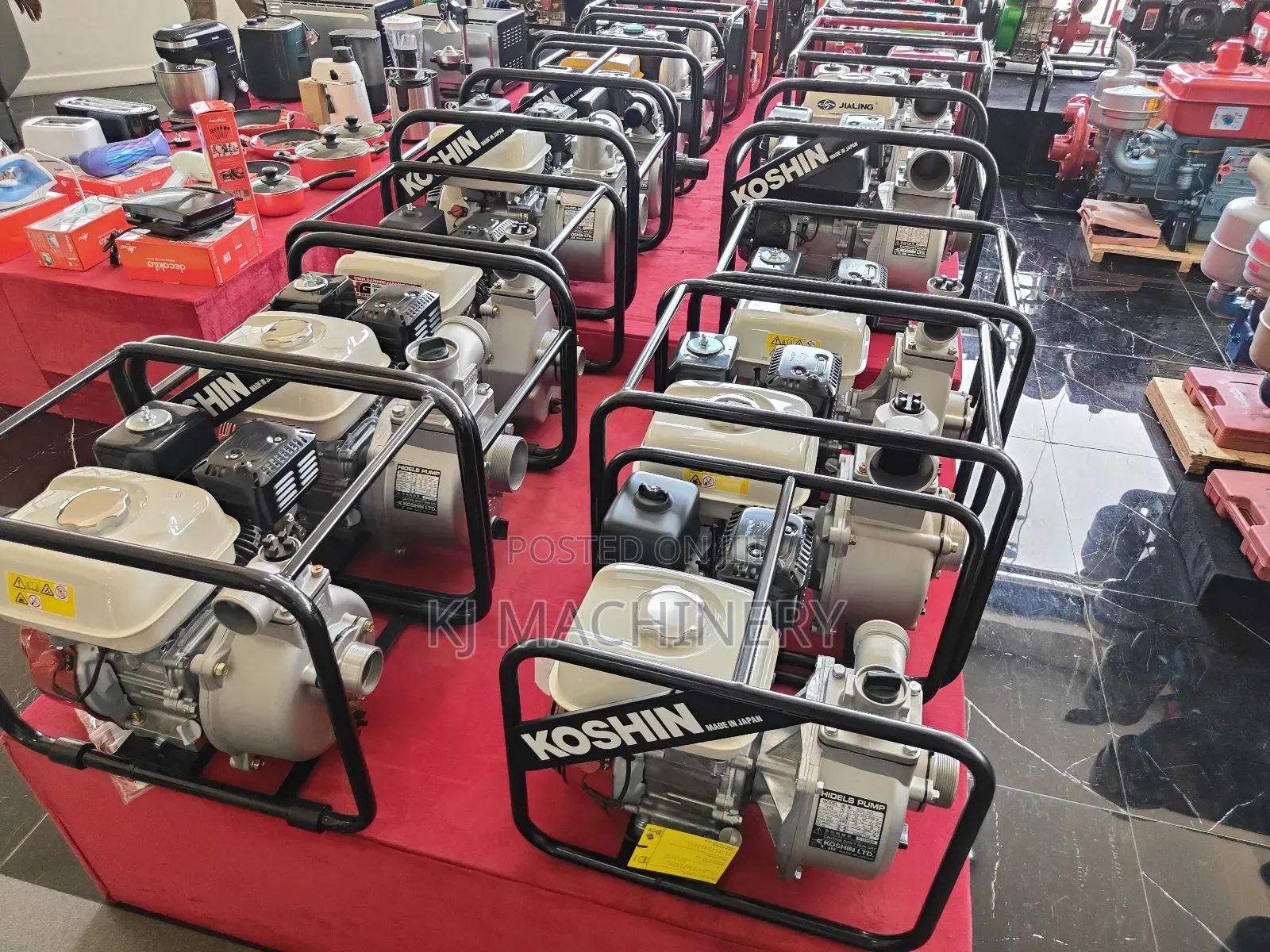Petrol Highpressure Water Pumps for Commercial Duties.