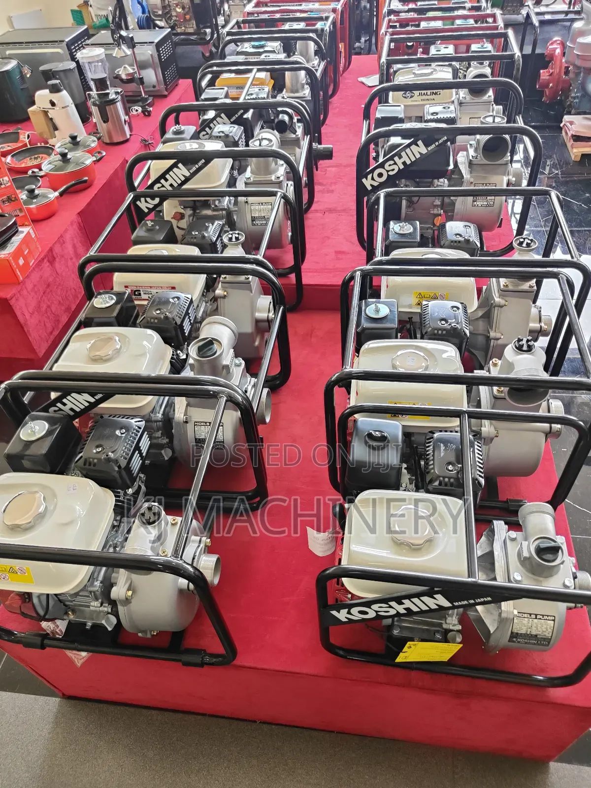 Petrol Highpressure Water Pumps for Commercial Duties.