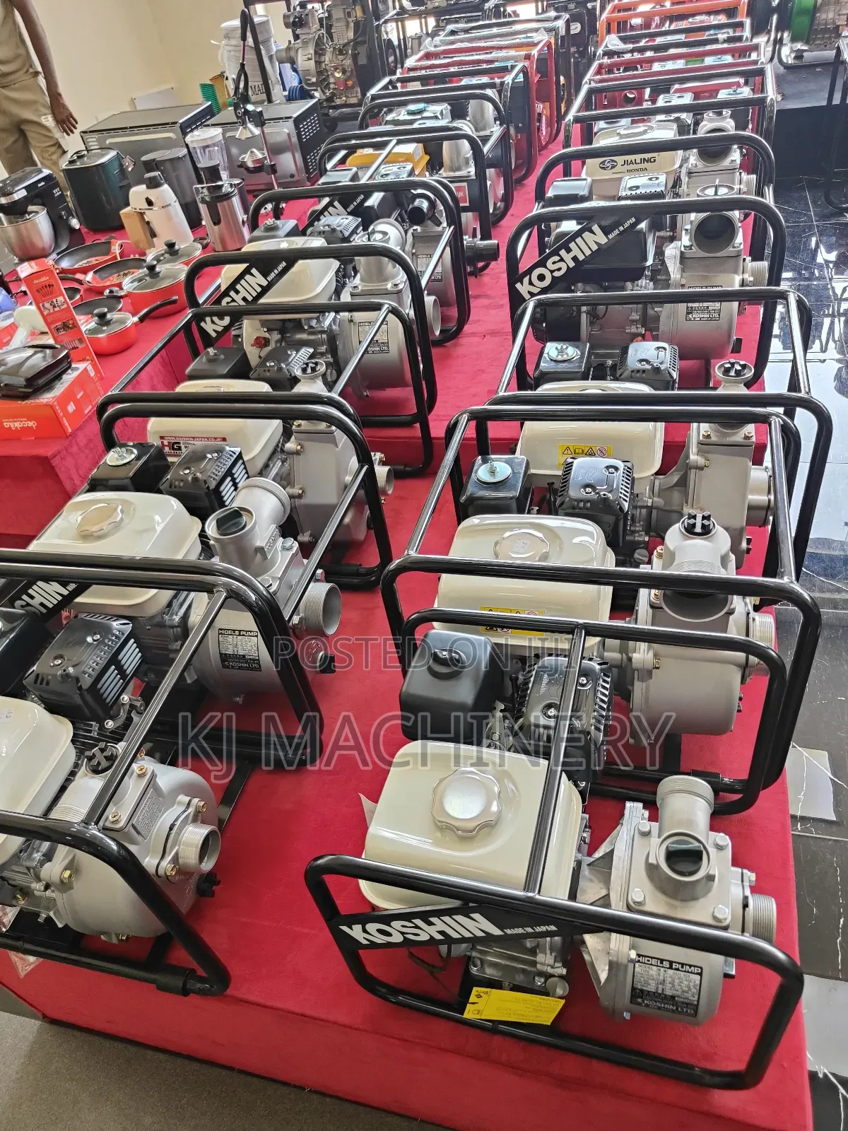 Petrol Highpressure Water Pumps for Commercial Duties.