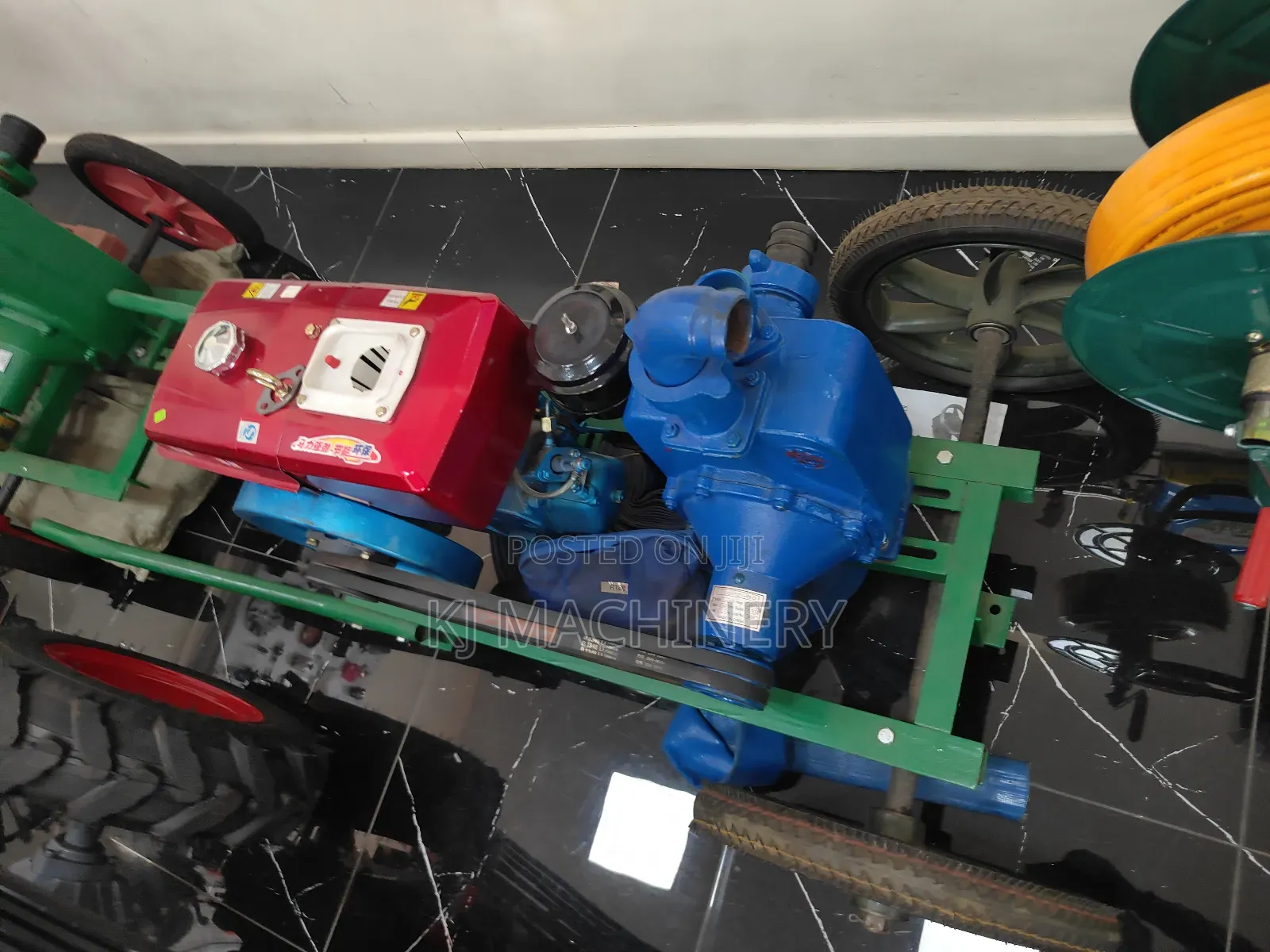 8hp Jd Highpressure Water Pump With Sprinkler Delivery Hose