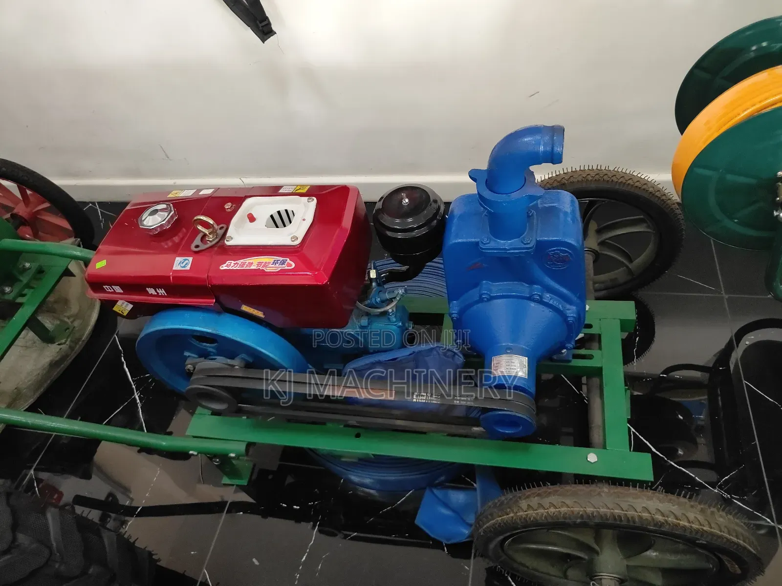 8hp Jd Highpressure Water Pump With Sprinkler Delivery Hose