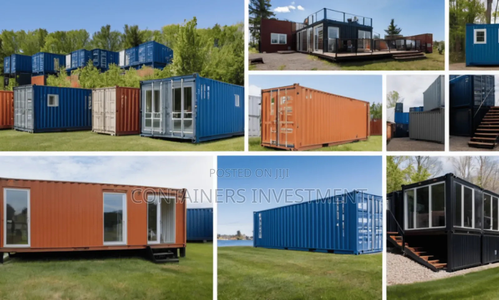 Empty Containers, Container Office and All Fabrications