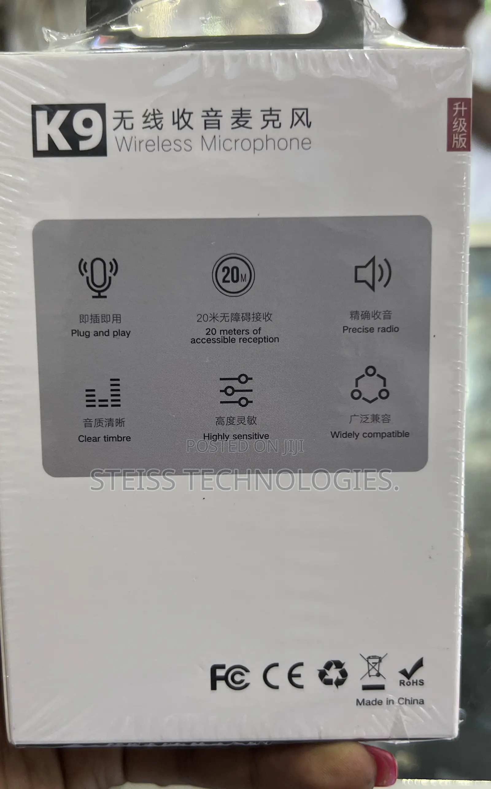 Wireless iPhone and Type C Microphone