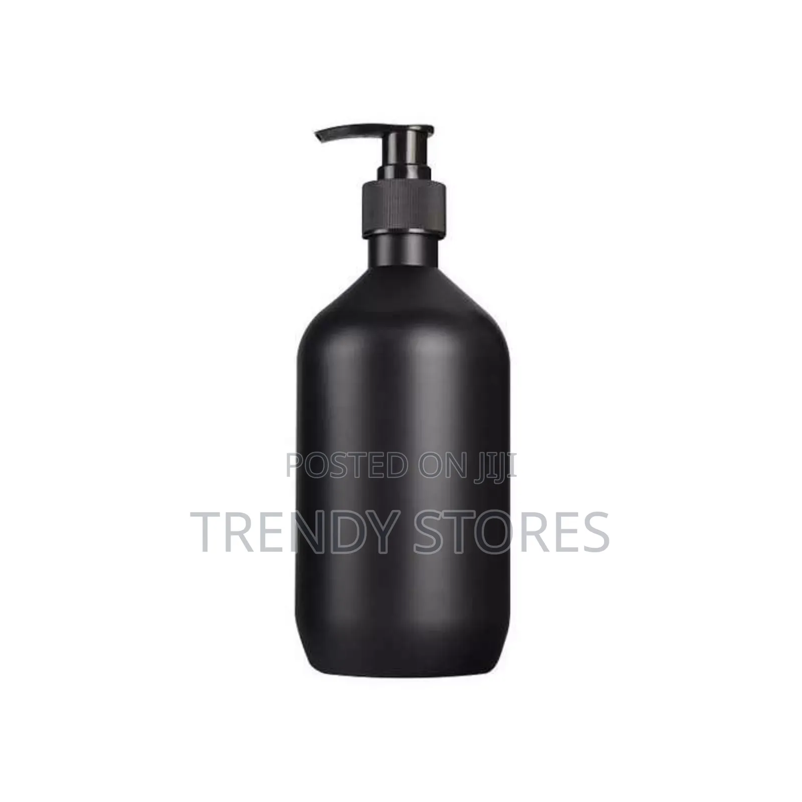 300ML Matte Black Plastic Soap Bottle