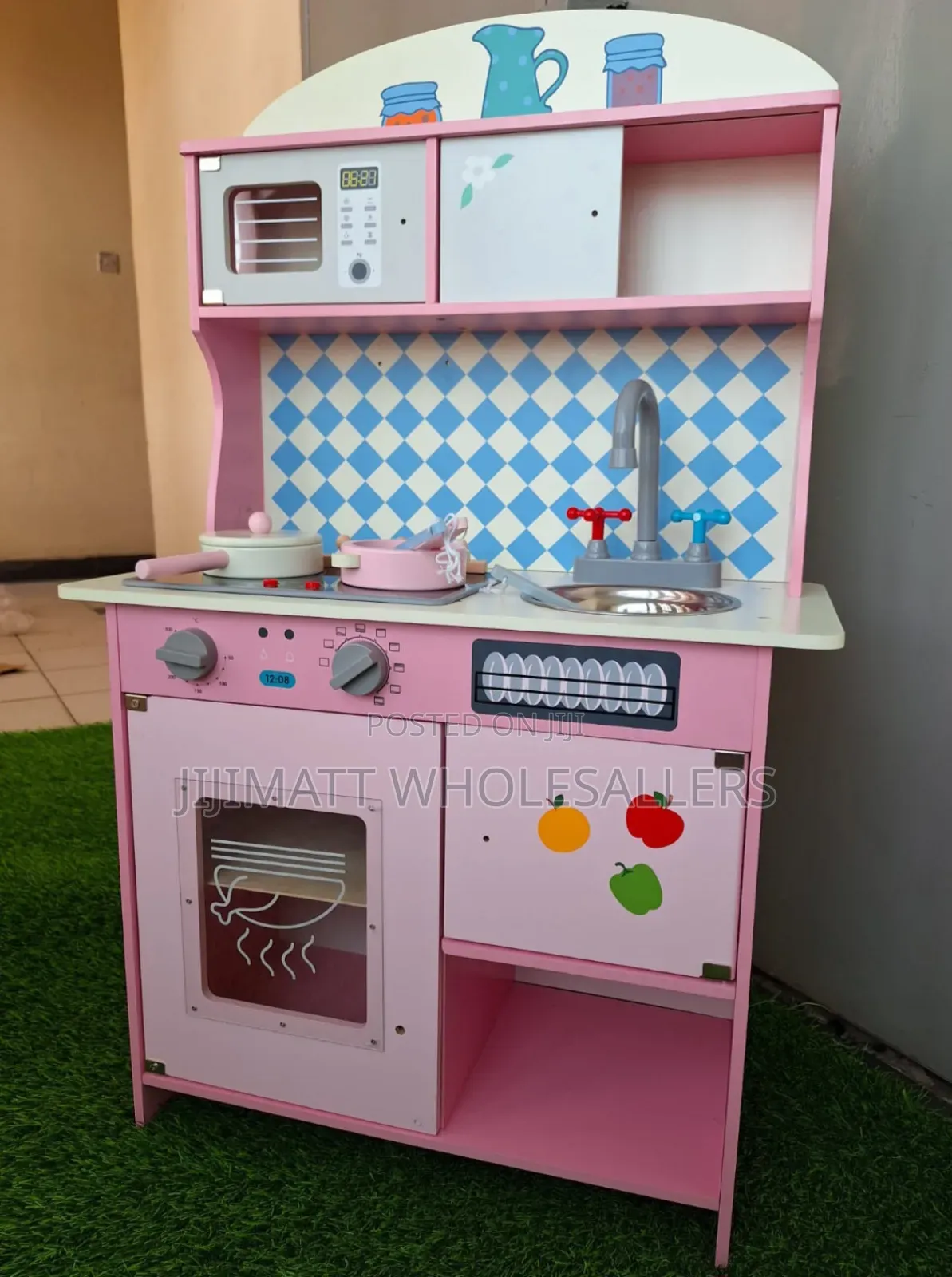 Wooden Kitchen Set Toy for Kids