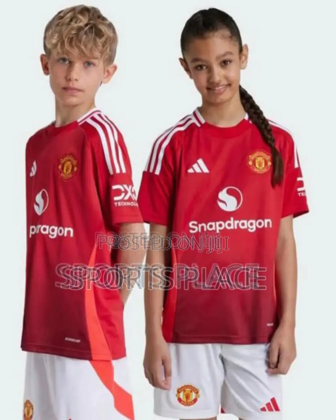 New Season Manchester United Kids Kit 2024-25 Jersey
