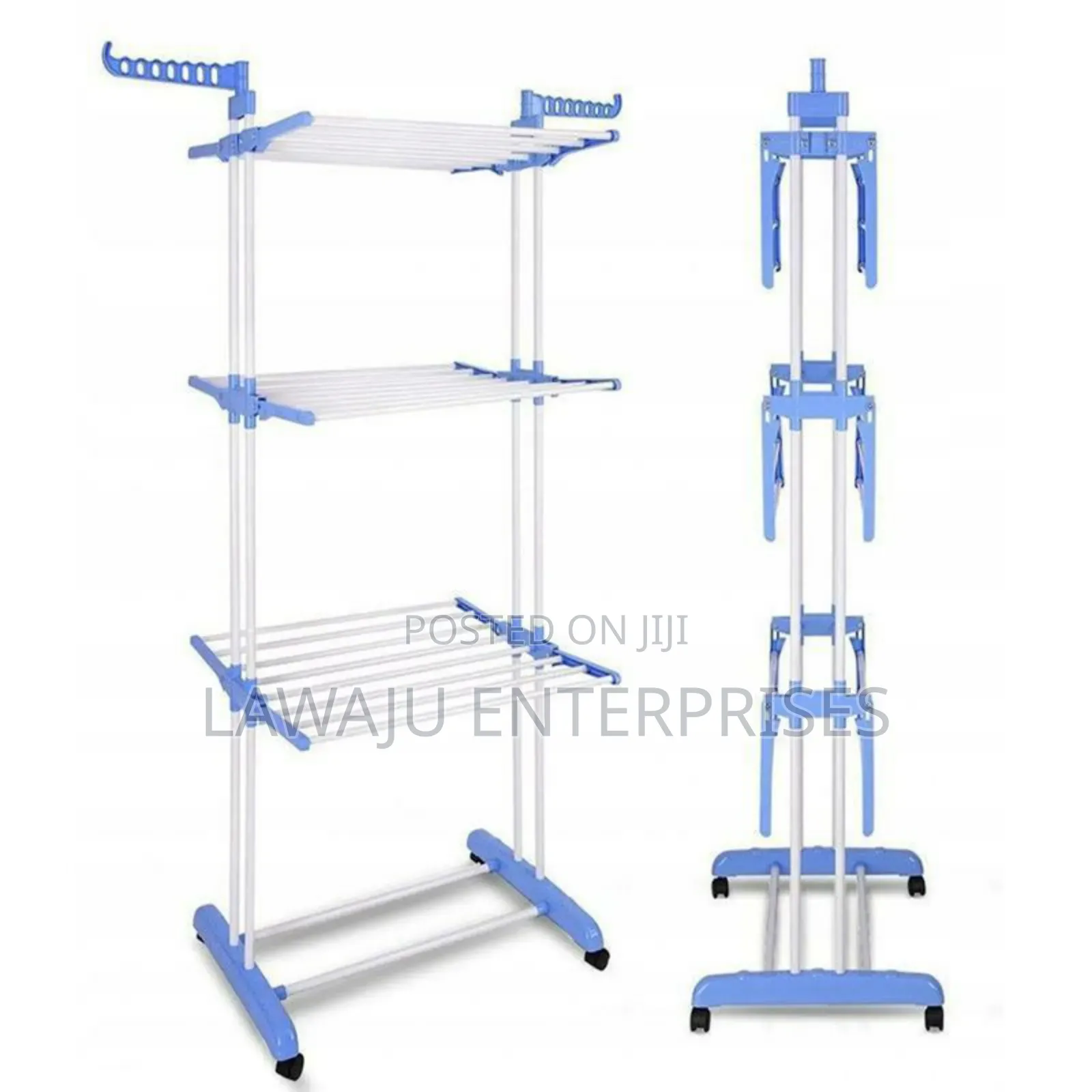 3 Layer Portable Cloth Drying Rack