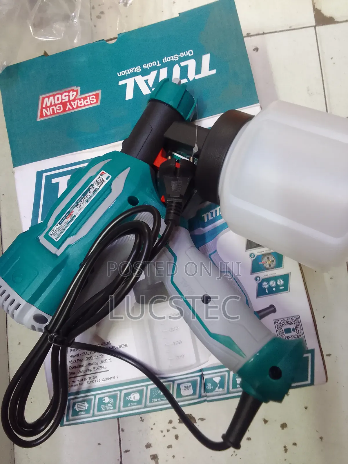 Total TT3506 Spray Gun 450W