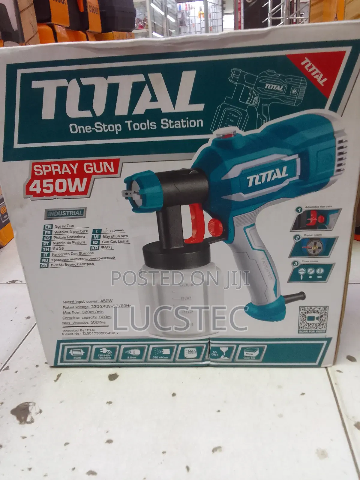 Total TT3506 Spray Gun 450W