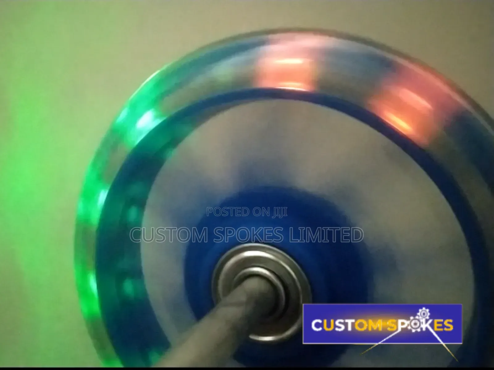 Motion Sensitive Glow Training Wheels