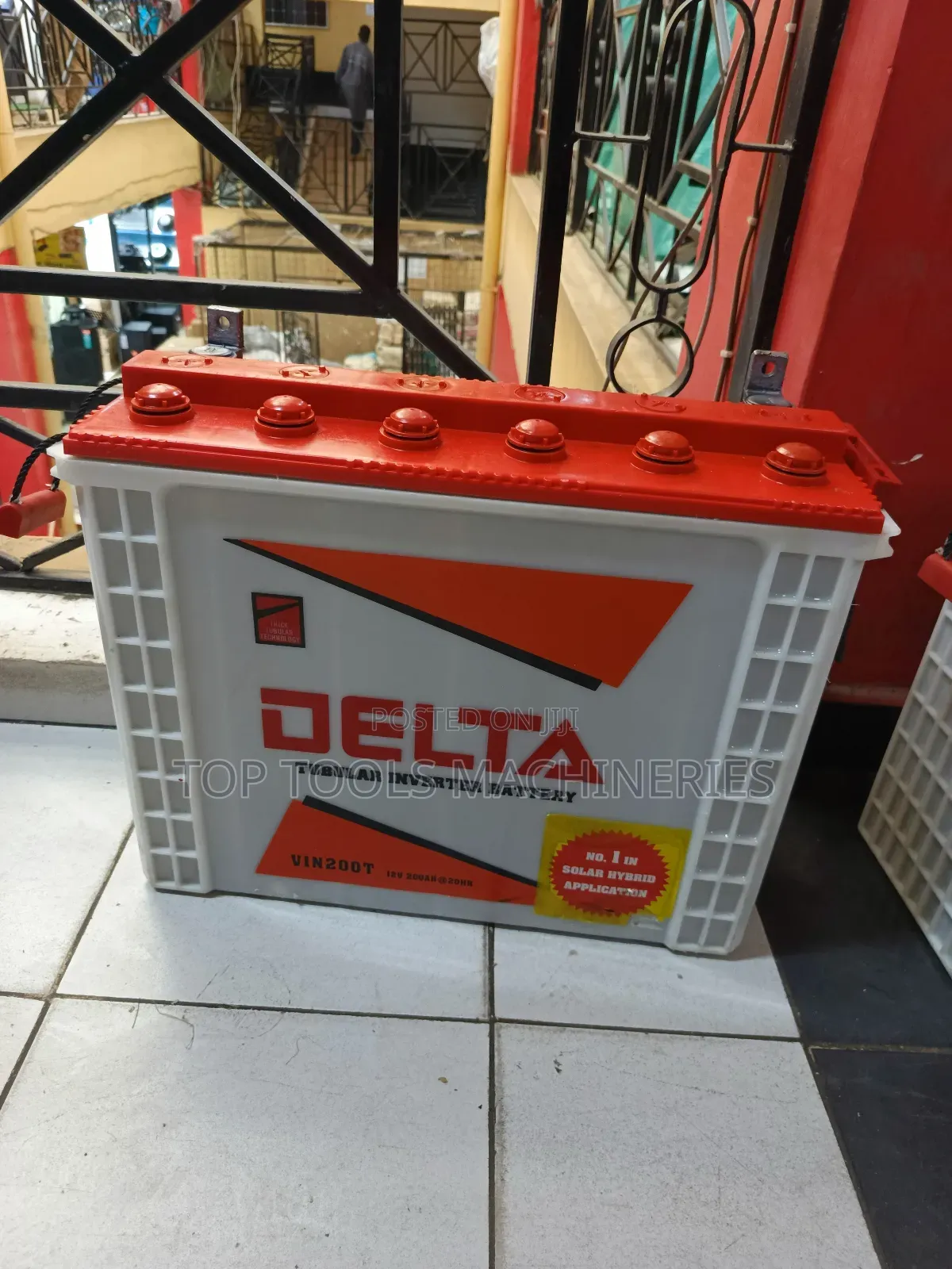 DELTA 200ah 12V Tall Tubular Battery