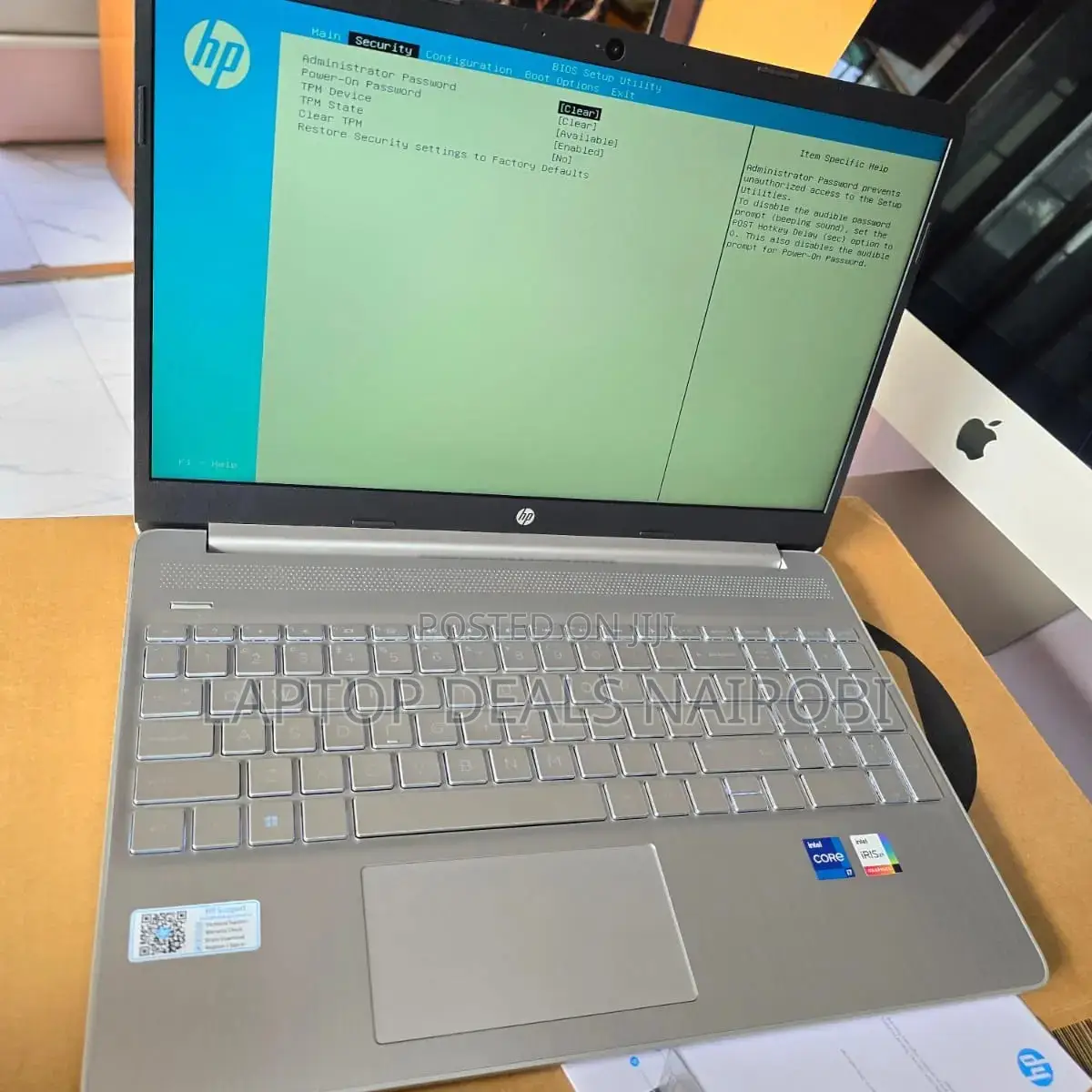 Laptop HP 15s 8GB Intel Core I7 SSD 512GB